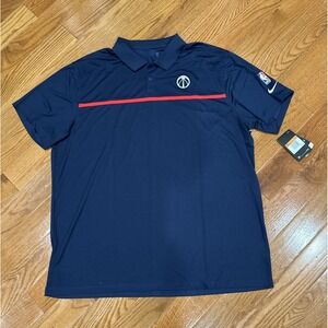 Washington Wizards Nike NBA Authentics Polo Men's Navy XXL NEW